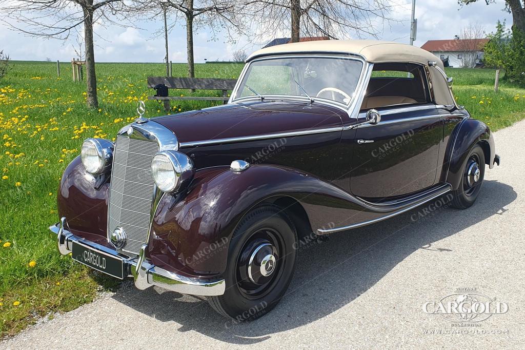 Cargold - Mercedes 170 S Cabriolet A - Vollrestauriert / Aus Sammlung  - Bild 14