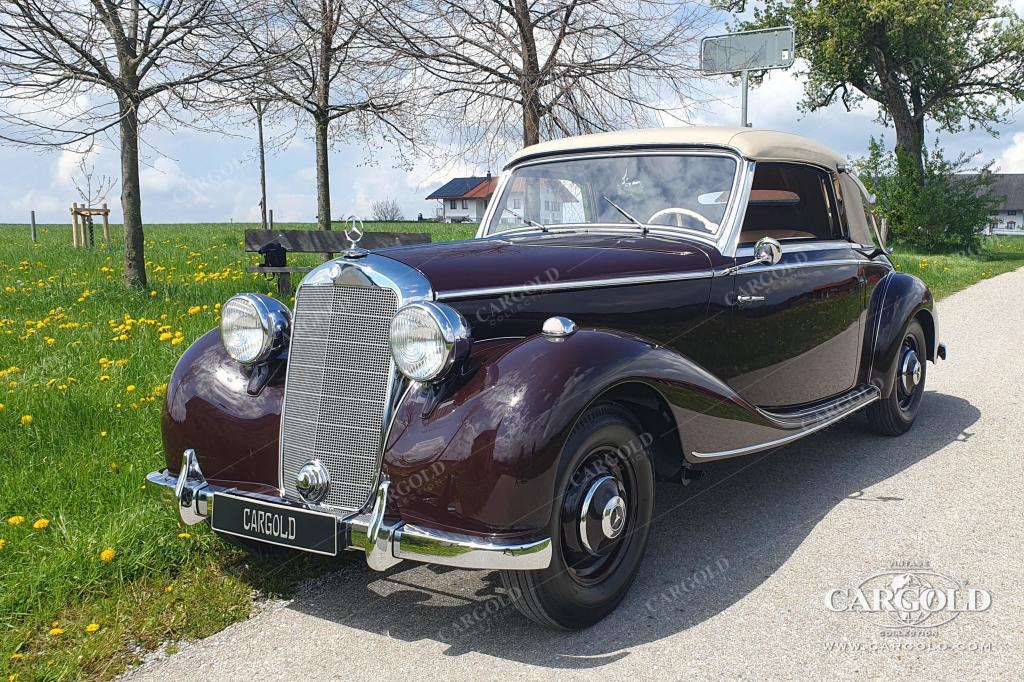 Cargold - Mercedes 170 S Cabriolet A - Vollrestauriert / Aus Sammlung  - Bild 4