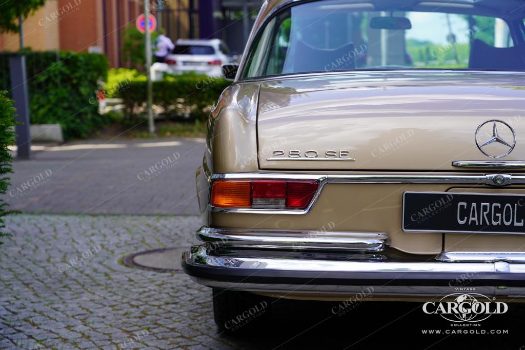 Cargold - Mercedes 280 SE 3.5 Coupé - Originalleder  - Bild 24