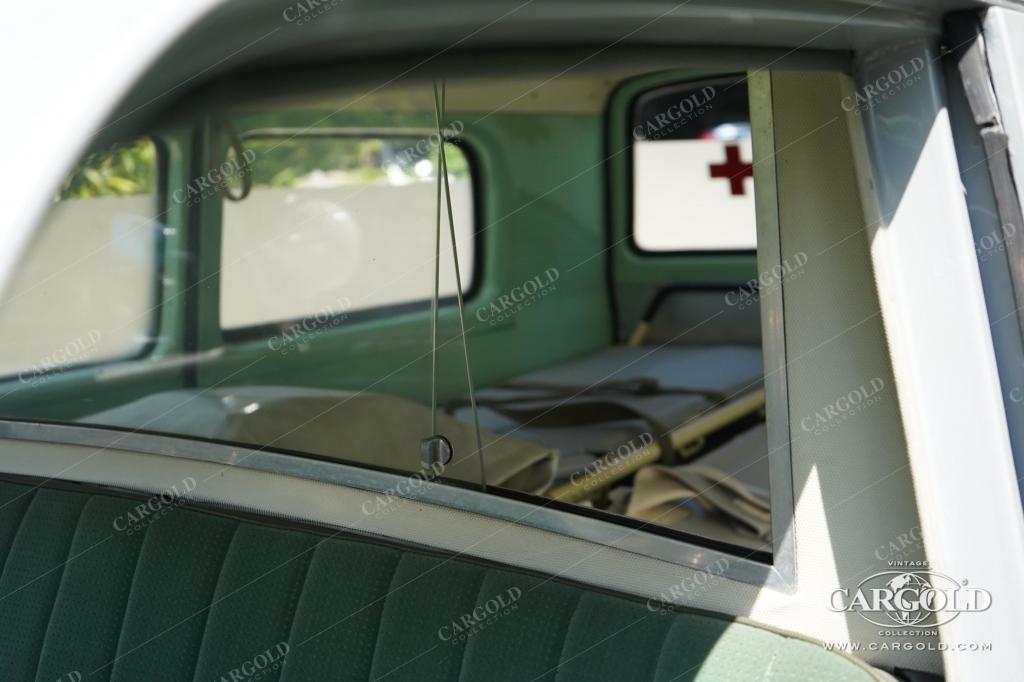 Cargold - Mercedes 190 D Binz Krankenwagen - 1. Hand  - Bild 11