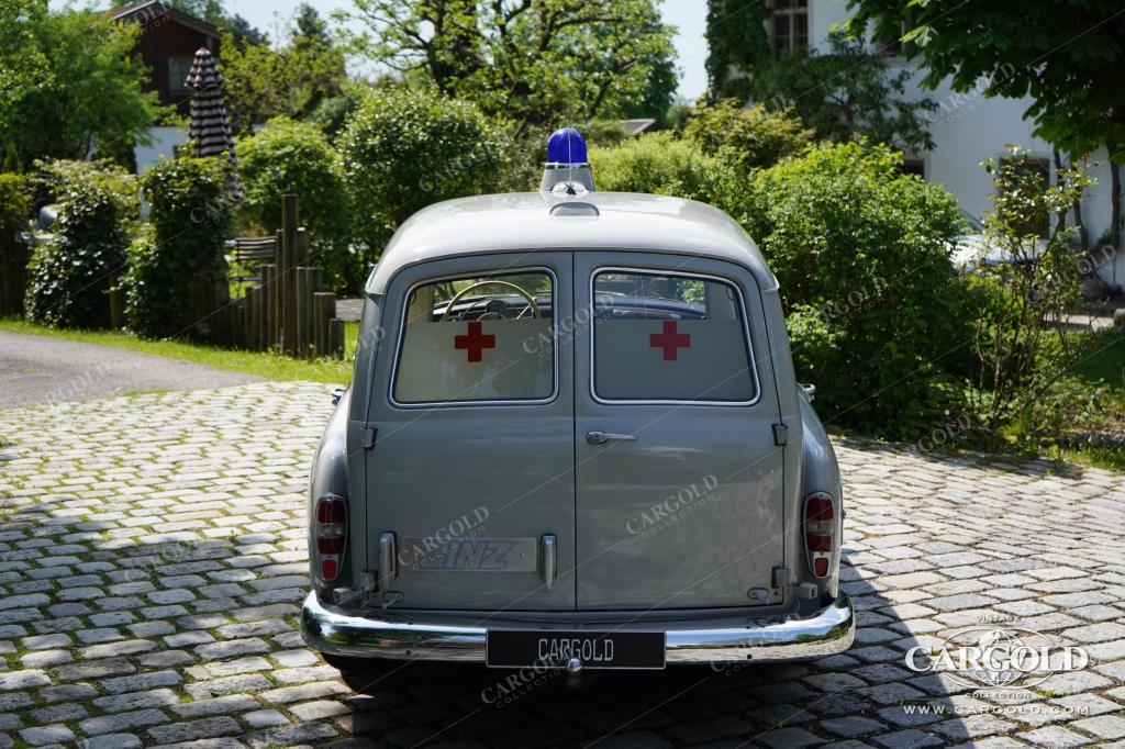 Cargold - Mercedes 190 D Binz Krankenwagen - 1. Hand  - Bild 12