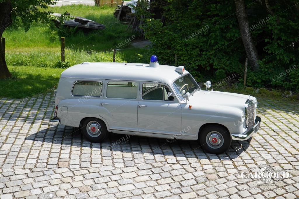 Cargold - Mercedes 190 D Binz Krankenwagen - 1. Hand  - Bild 16