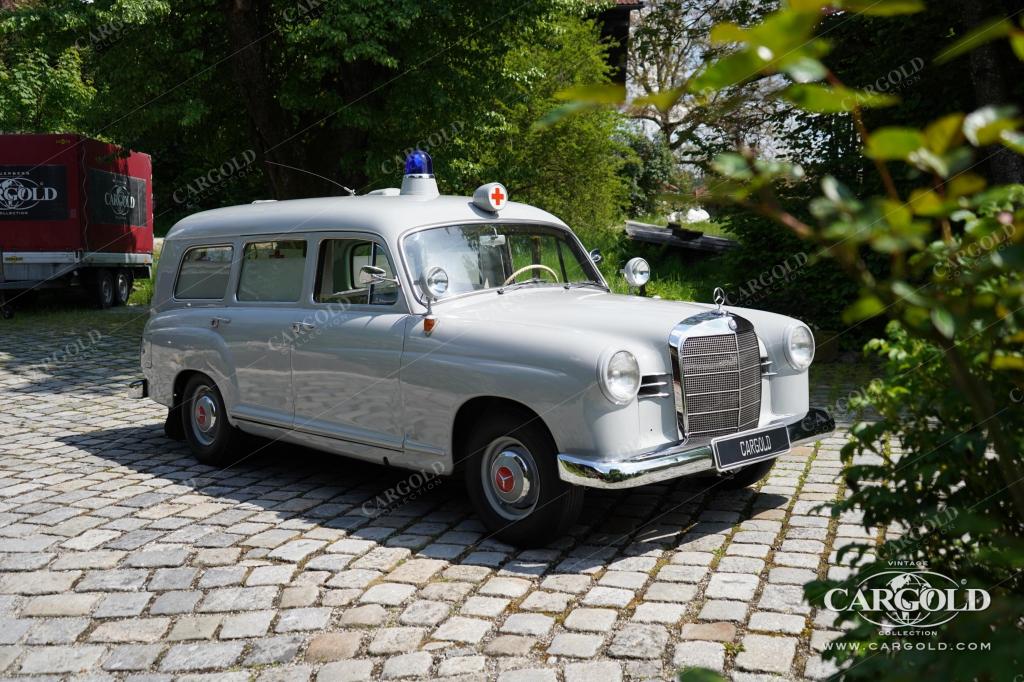 Cargold - Mercedes 190 D Binz Krankenwagen - 1. Hand  - Bild 19