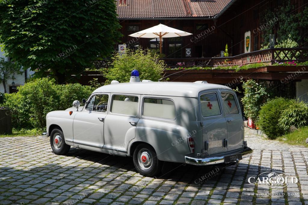 Cargold - Mercedes 190 D Binz Krankenwagen - 1. Hand  - Bild 25