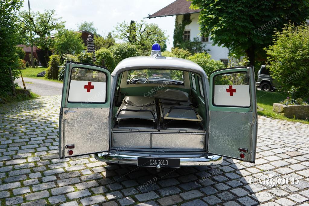 Cargold - Mercedes 190 D Binz Krankenwagen - 1. Hand  - Bild 4