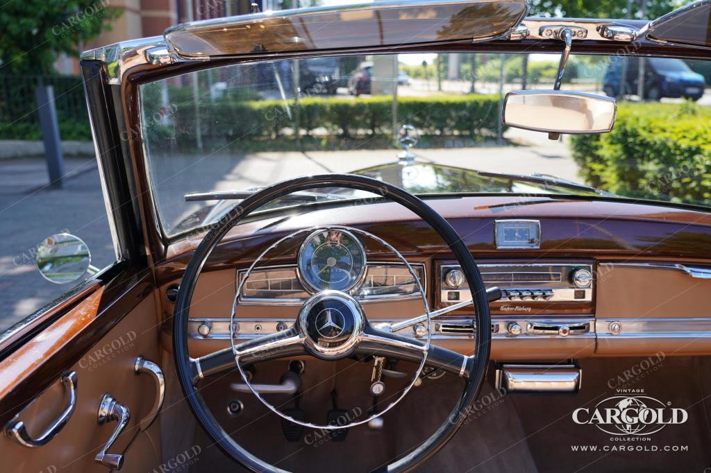 Cargold - Mercedes 300 Adenauer Cabrio D - originales Interieur   - Bild 34