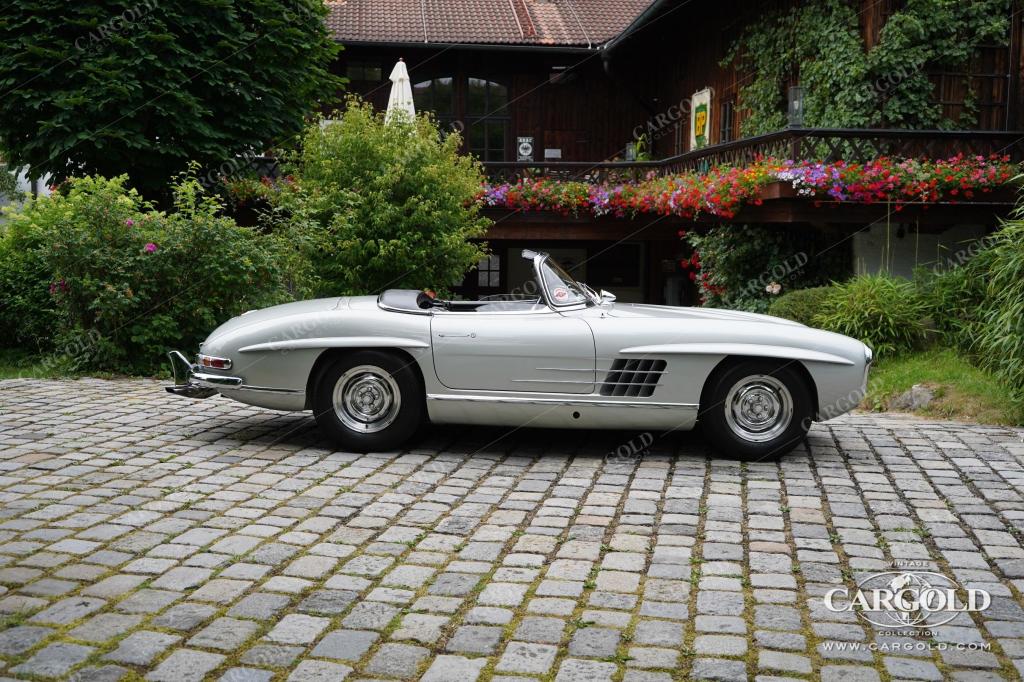 Cargold - Mercedes 300 SL Roadster - 40 Jahre Vorbesitz / Matching Numbers  - Bild 10