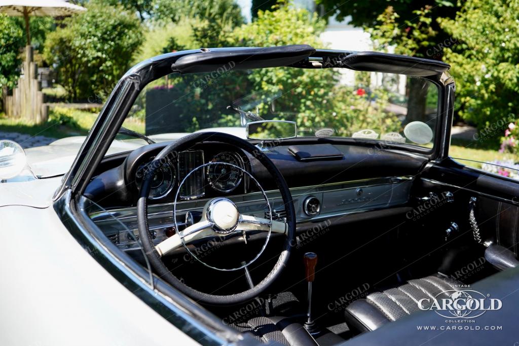 Cargold - Mercedes 300 SL Roadster - 40 Jahre Vorbesitz / Matching Numbers  - Bild 13