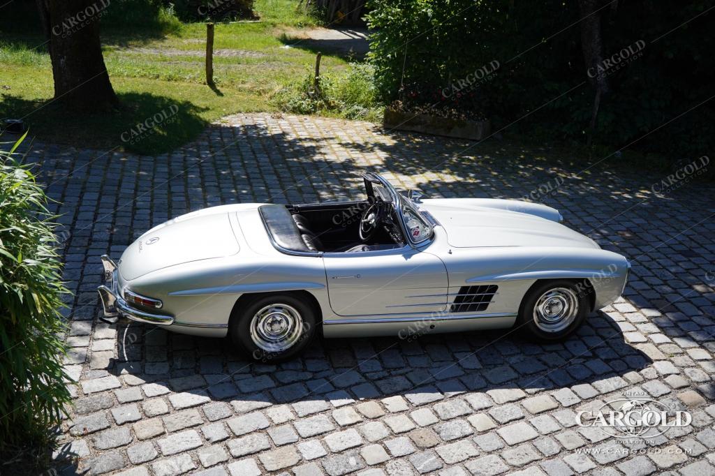Cargold - Mercedes 300 SL Roadster - 40 Jahre Vorbesitz / Matching Numbers  - Bild 16