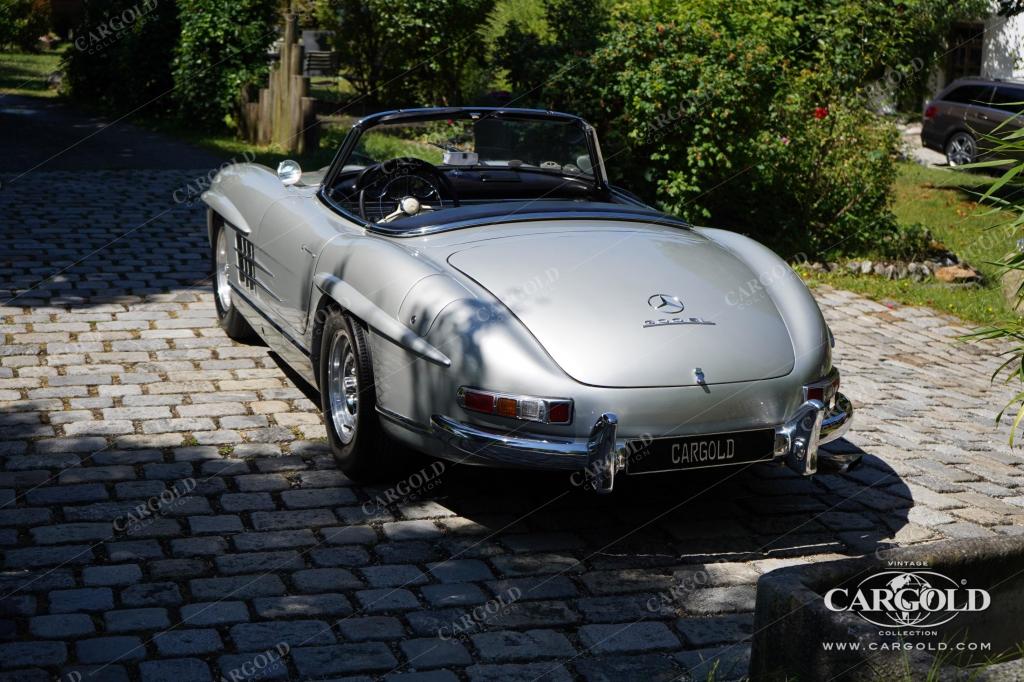 Cargold - Mercedes 300 SL Roadster - 40 Jahre Vorbesitz / Matching Numbers  - Bild 20
