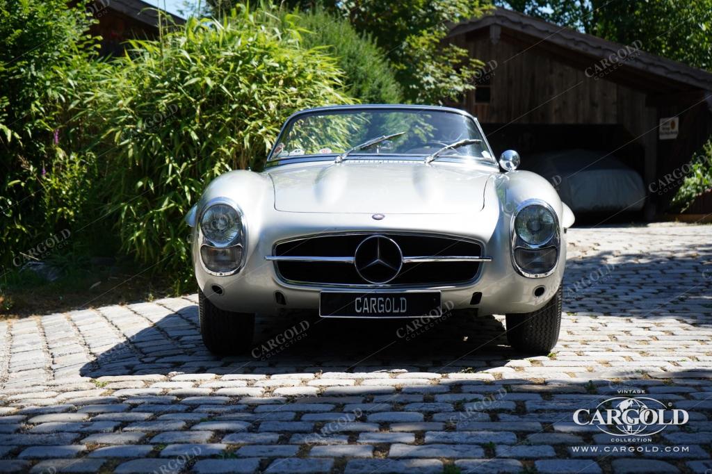 Cargold - Mercedes 300 SL Roadster - 40 Jahre Vorbesitz / Matching Numbers  - Bild 23