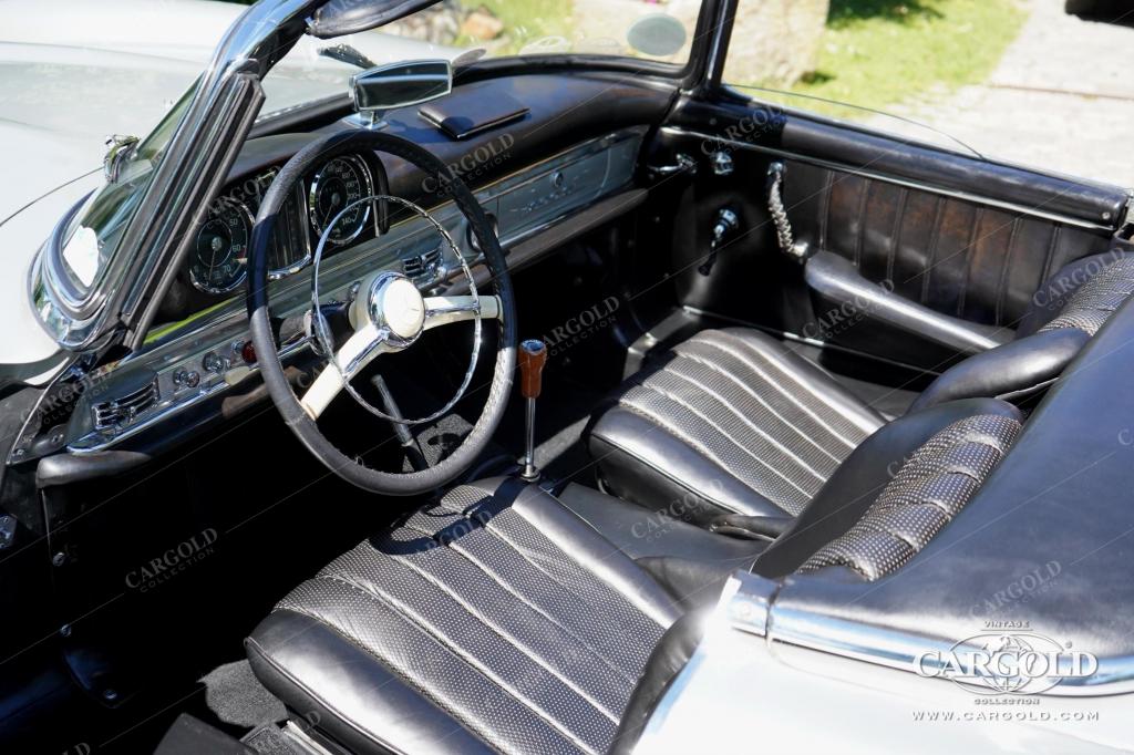 Cargold - Mercedes 300 SL Roadster - 40 Jahre Vorbesitz / Matching Numbers  - Bild 24