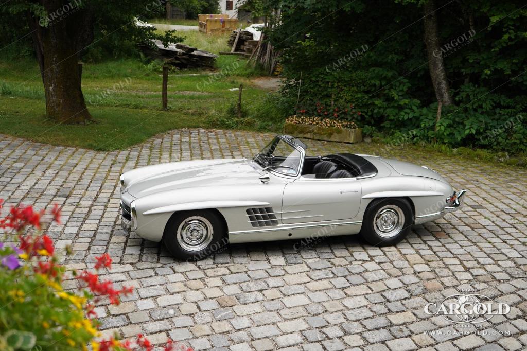 Cargold - Mercedes 300 SL Roadster - 40 Jahre Vorbesitz / Matching Numbers  - Bild 30