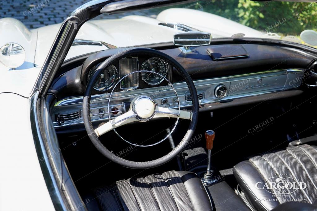 Cargold - Mercedes 300 SL Roadster - 40 Jahre Vorbesitz / Matching Numbers  - Bild 35