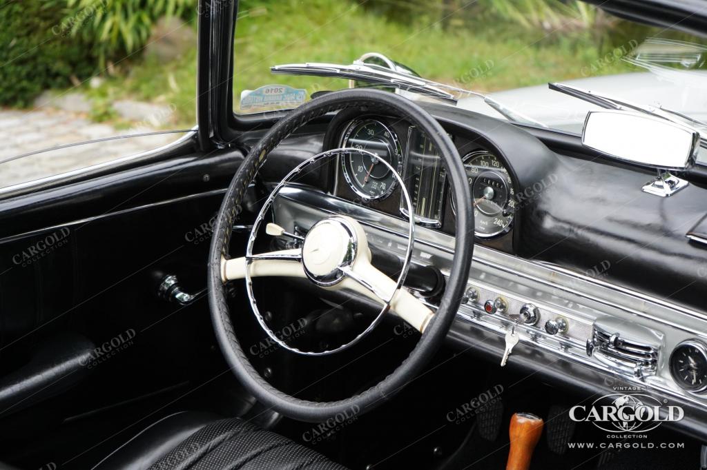 Cargold - Mercedes 300 SL Roadster - 40 Jahre Vorbesitz / Matching Numbers  - Bild 3