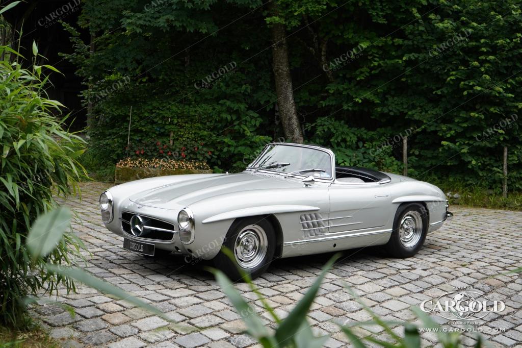 Cargold - Mercedes 300 SL Roadster - 40 Jahre Vorbesitz / Matching No.  - Bild 6