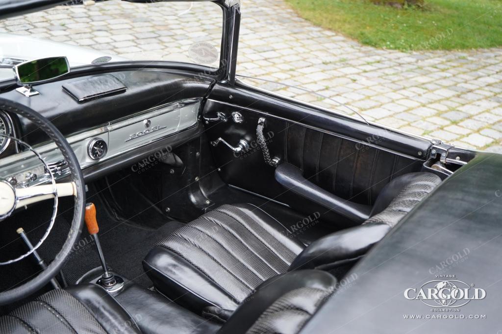 Cargold - Mercedes 300 SL Roadster - 40 Jahre Vorbesitz / Matching Numbers  - Bild 9