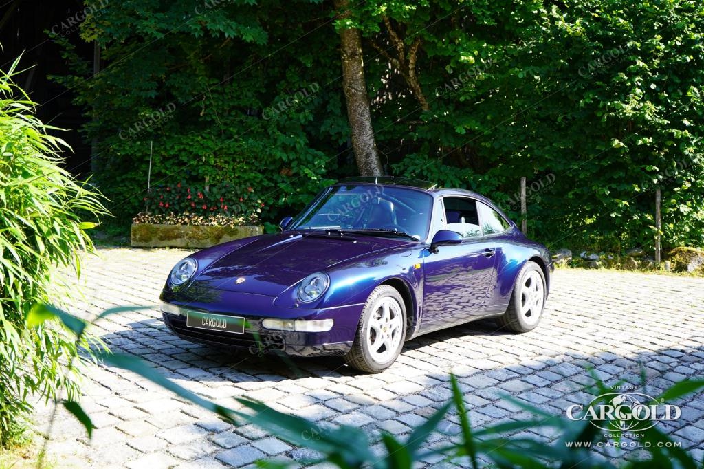 Cargold - Porsche 993 Targa - Ozeanblau Met., Handschalter  - Bild 17