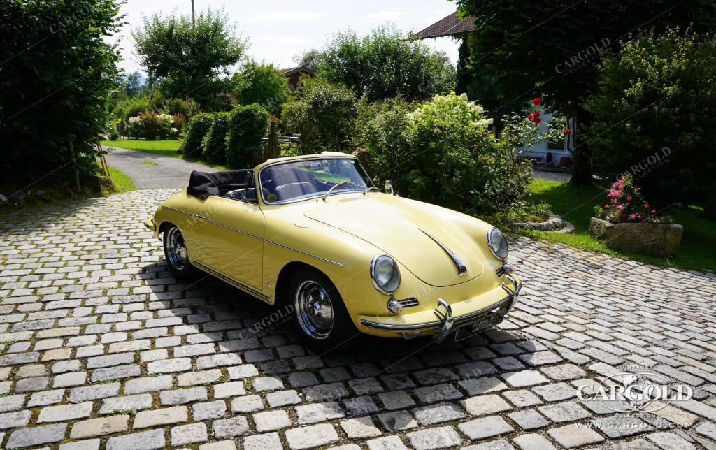 Cargold - Porsche 356 B T6 Cabriolet - ca. 160 PS!  - Bild 0