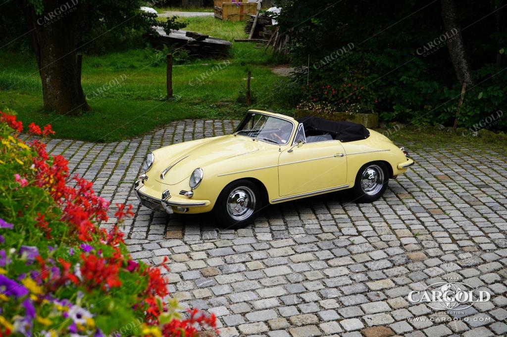 Cargold - Porsche 356 B T6 Cabriolet - ca. 160 PS!  - Bild 10