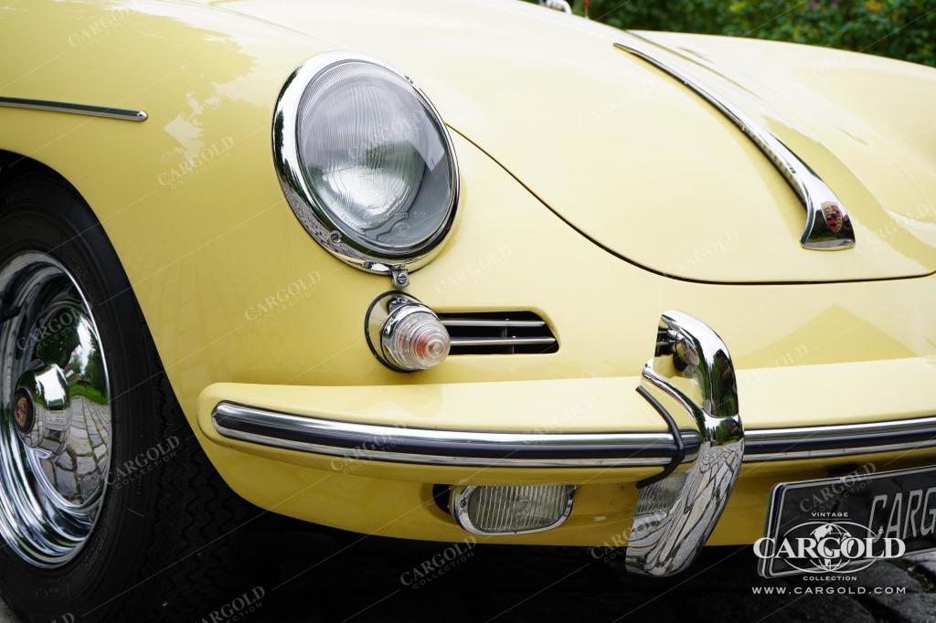 Cargold - Porsche 356 B T6 Cabriolet - ca. 160 PS!  - Bild 14