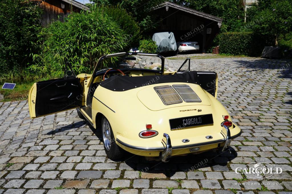 Cargold - Porsche 356 B T6 Cabriolet - ca. 160 PS!  - Bild 15