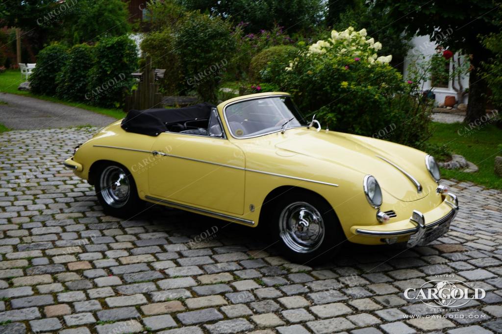 Cargold - Porsche 356 B T6 Cabriolet - ca. 160 PS!  - Bild 17