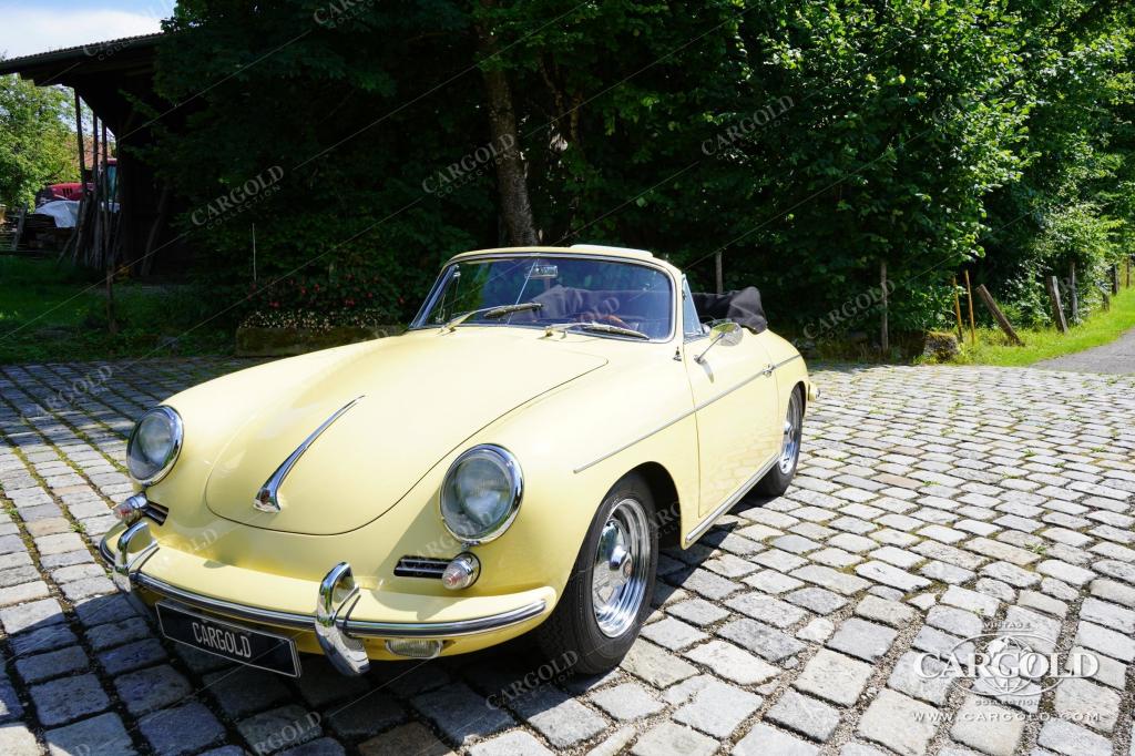 Cargold - Porsche 356 B T6 Cabriolet - ca. 160 PS!  - Bild 19