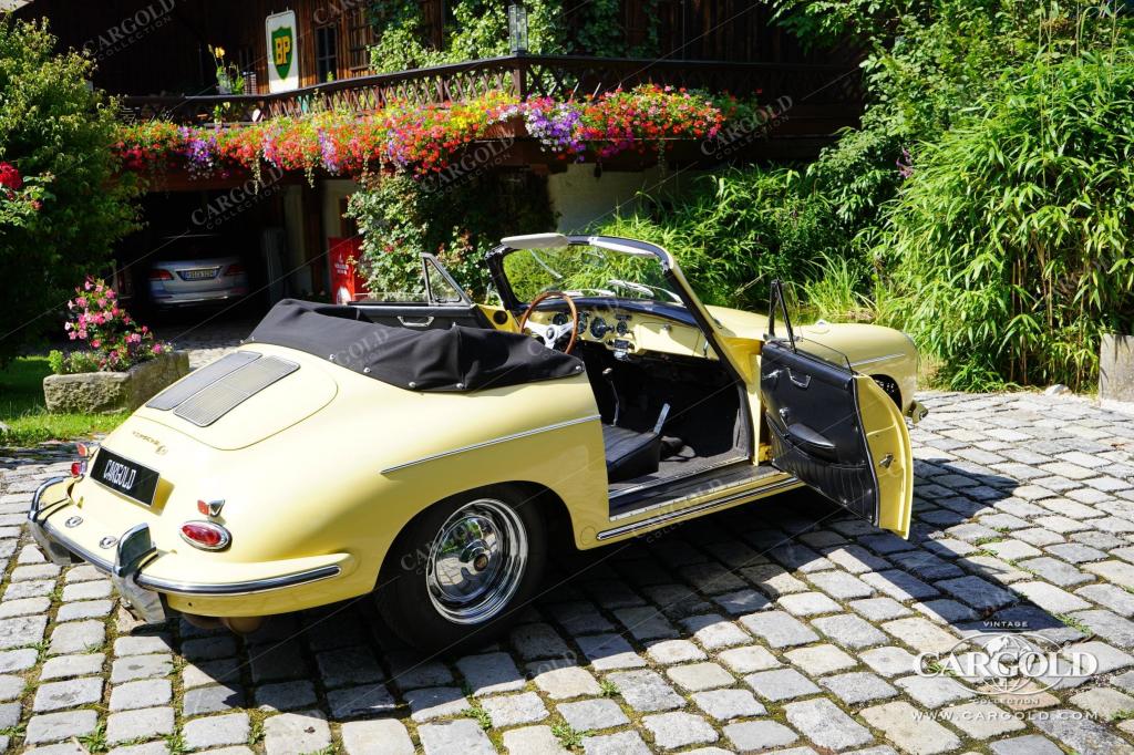 Cargold - Porsche 356 B T6 Cabriolet - ca. 160 PS!  - Bild 21