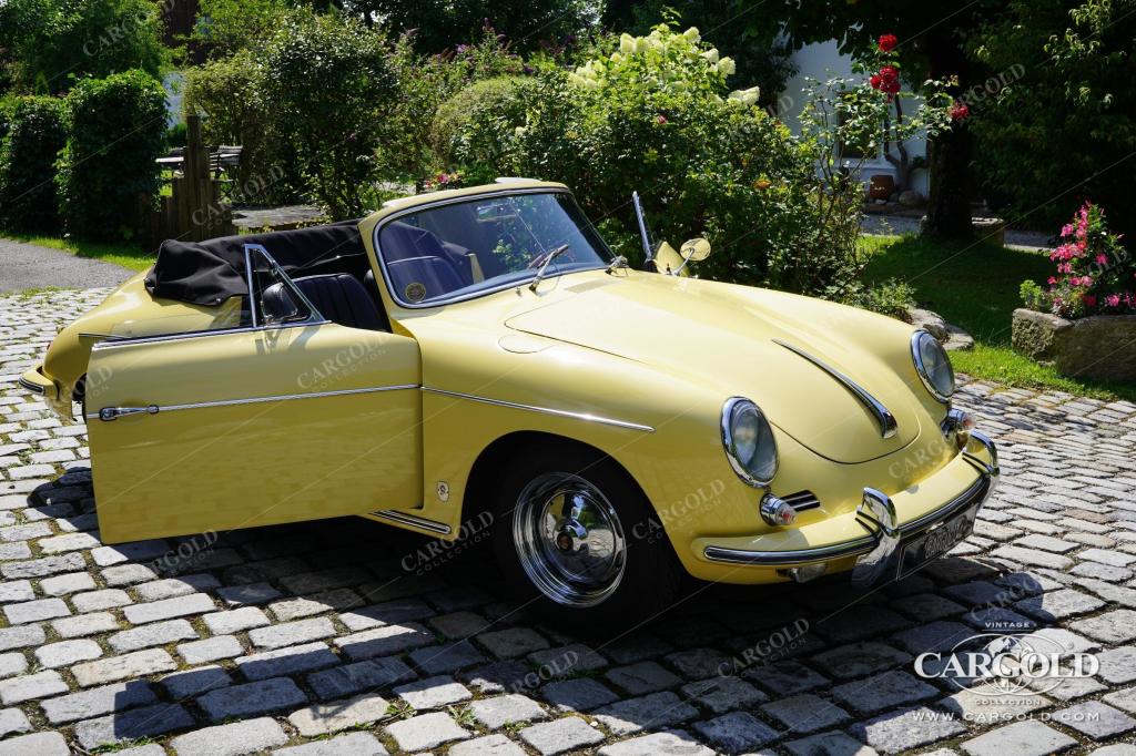 Cargold - Porsche 356 B T6 Cabriolet - ca. 160 PS!  - Bild 23