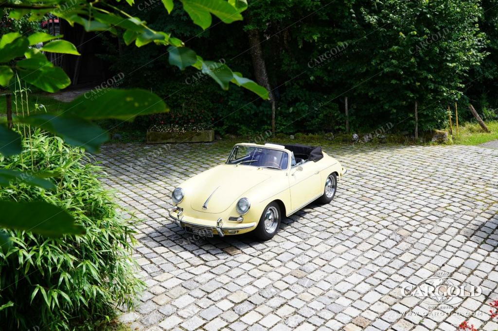 Cargold - Porsche 356 B T6 Cabriolet - ca. 160 PS!  - Bild 25