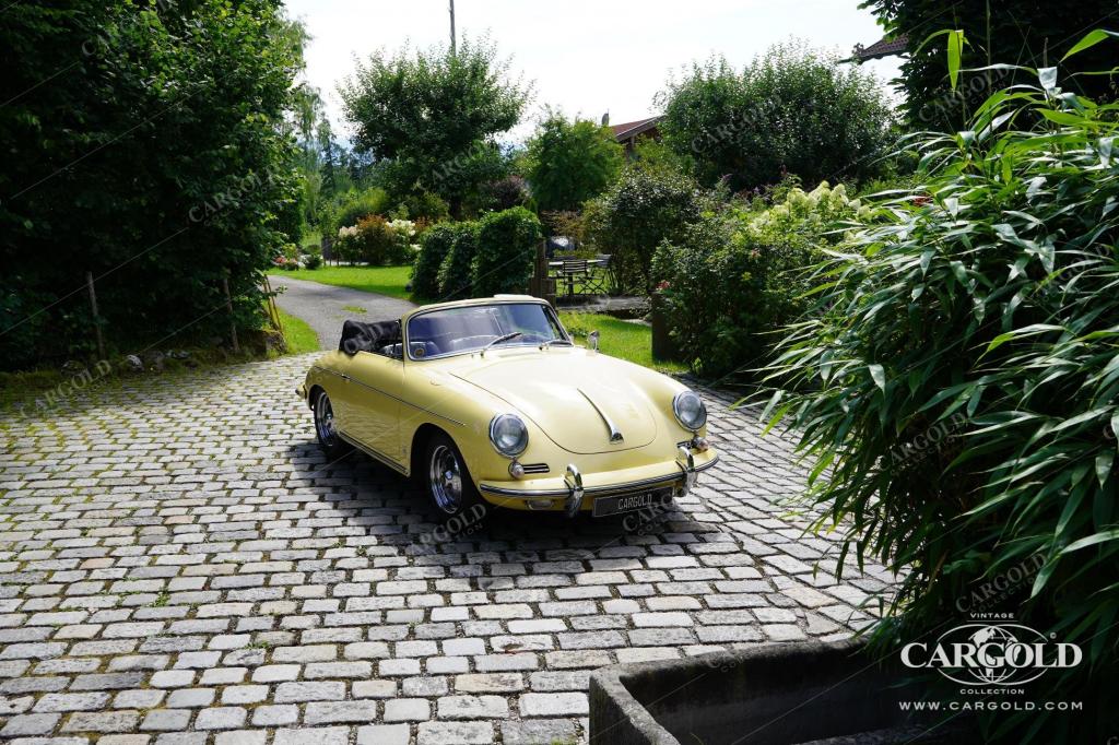 Cargold - Porsche 356 B T6 Cabriolet - ca. 160 PS!  - Bild 27