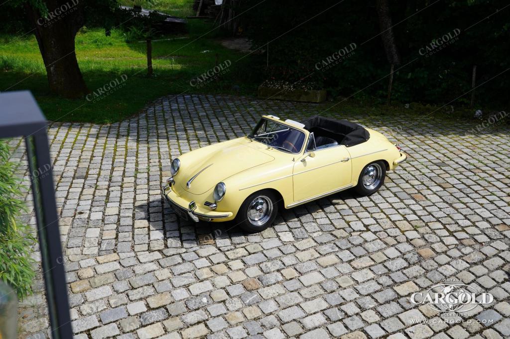 Cargold - Porsche 356 B T6 Cabriolet - ca. 160 PS!  - Bild 29