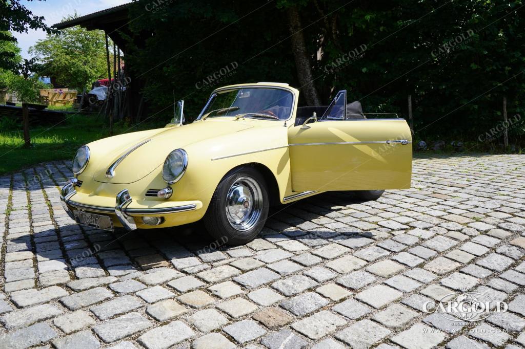 Cargold - Porsche 356 B T6 Cabriolet - ca. 160 PS!  - Bild 42