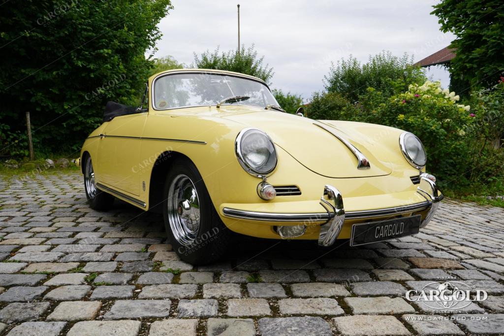 Cargold - Porsche 356 B T6 Cabriolet - ca. 160 PS!  - Bild 4