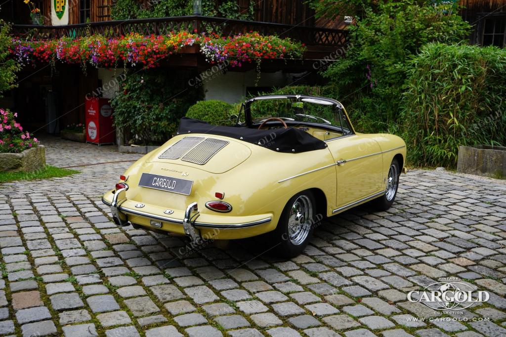 Cargold - Porsche 356 B T6 Cabriolet - ca. 160 PS!  - Bild 53