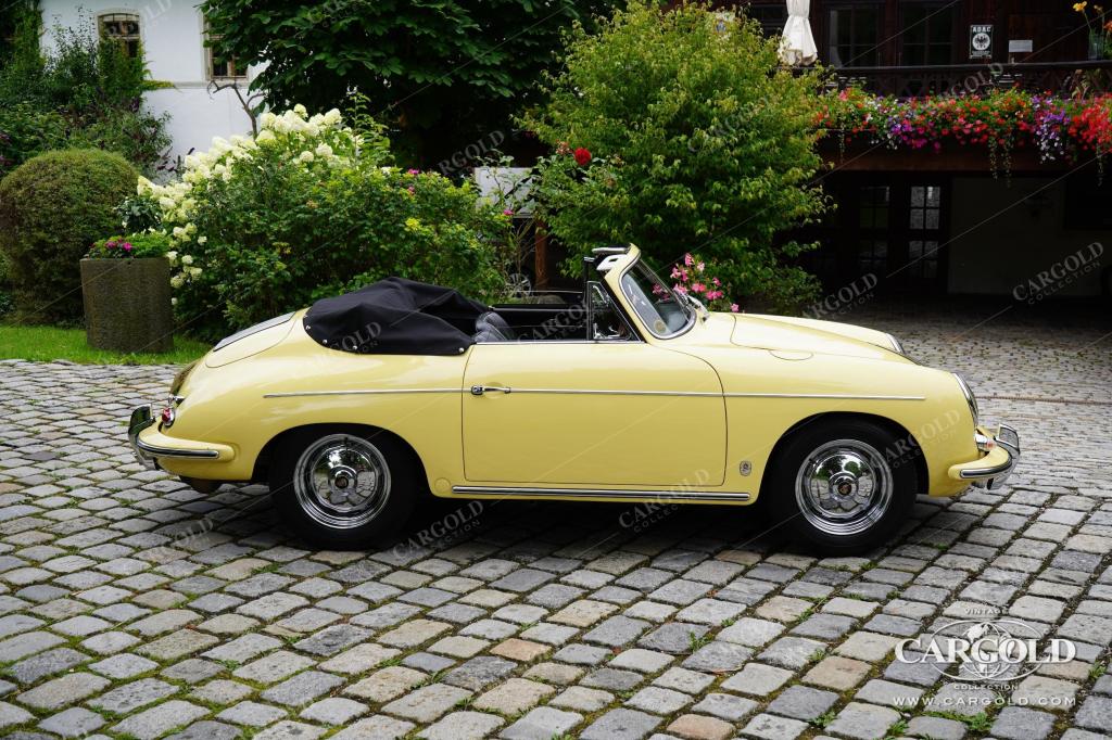 Cargold - Porsche 356 B T6 Cabriolet - ca. 160 PS!  - Bild 6