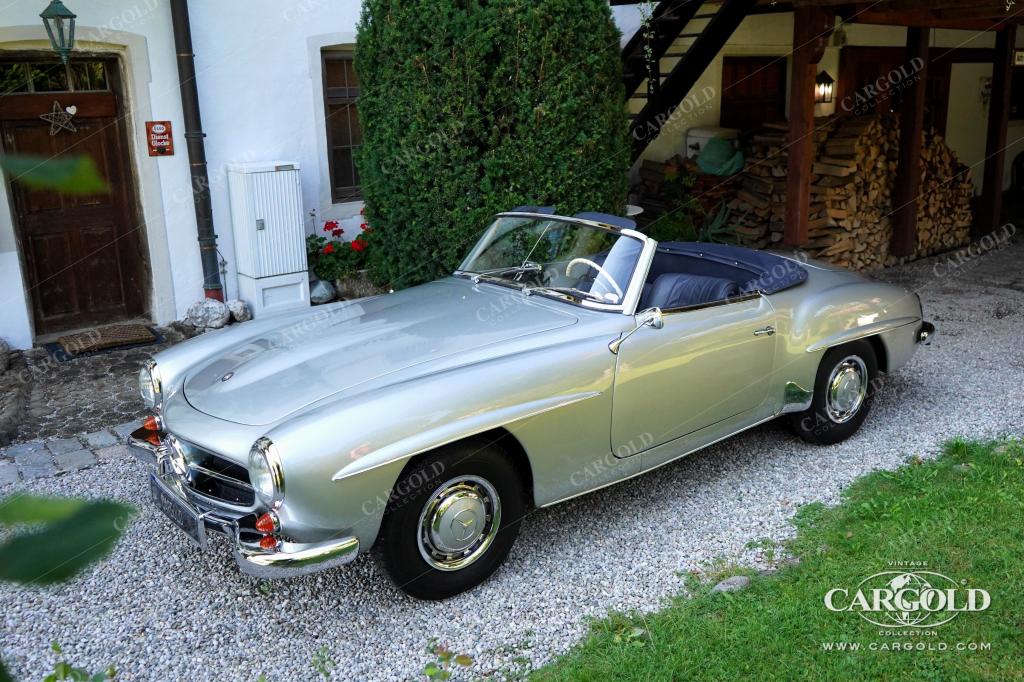 Cargold - Mercedes 190 SL Roadster - Restauriert / Matching Numbers  - Bild 0