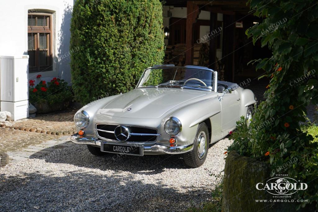 Cargold - Mercedes 190 SL Roadster - Restauriert / Matching Numbers  - Bild 4