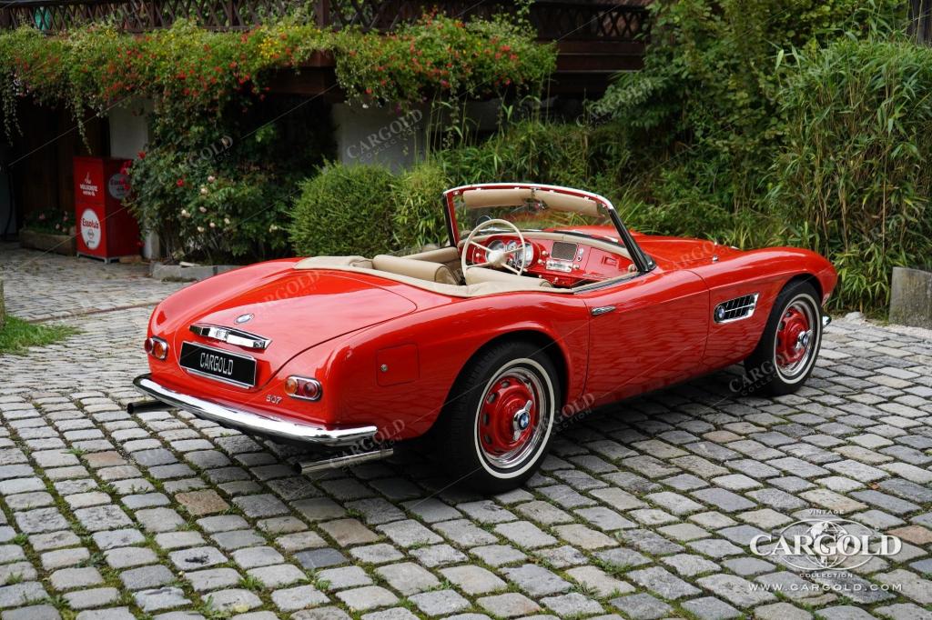 Cargold - BMW 507 Roadster Serie II - Hardtop, Matching, Rudge   - Bild 13