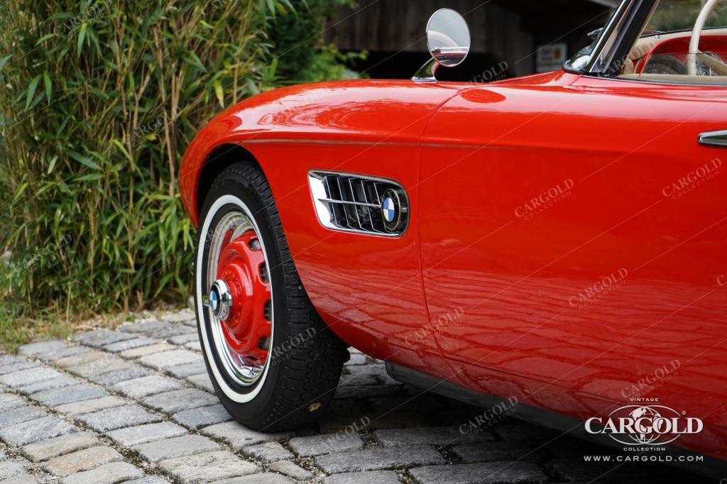 Cargold - BMW 507 Roadster Serie II - Hardtop, Matching, Rudge   - Bild 15