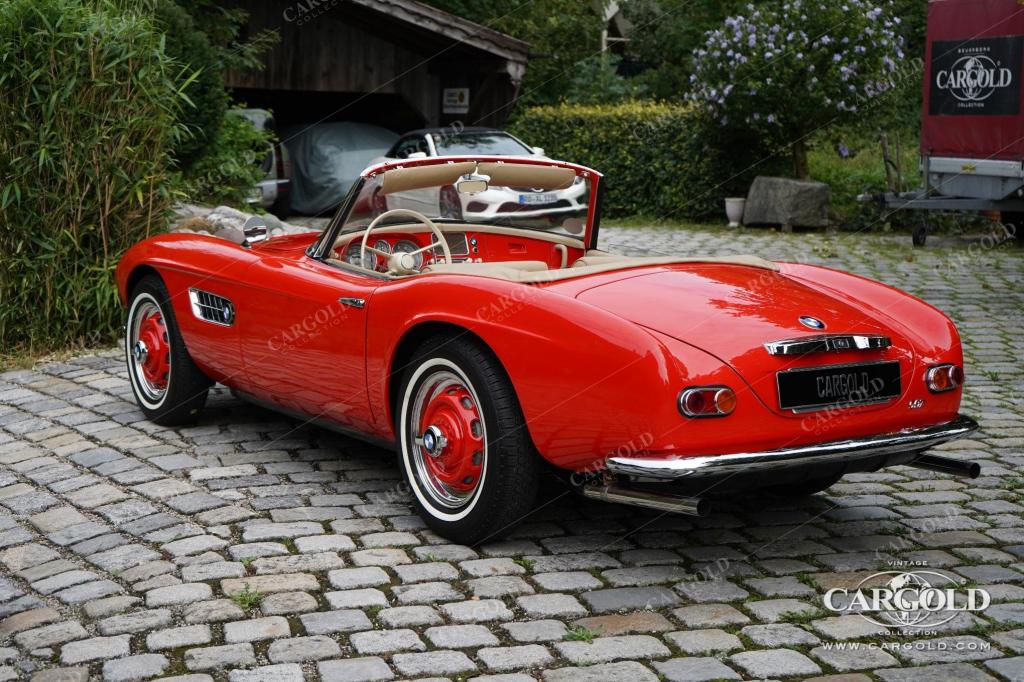 Cargold - BMW 507 Roadster Serie II - Hardtop, Matching, Rudge   - Bild 21