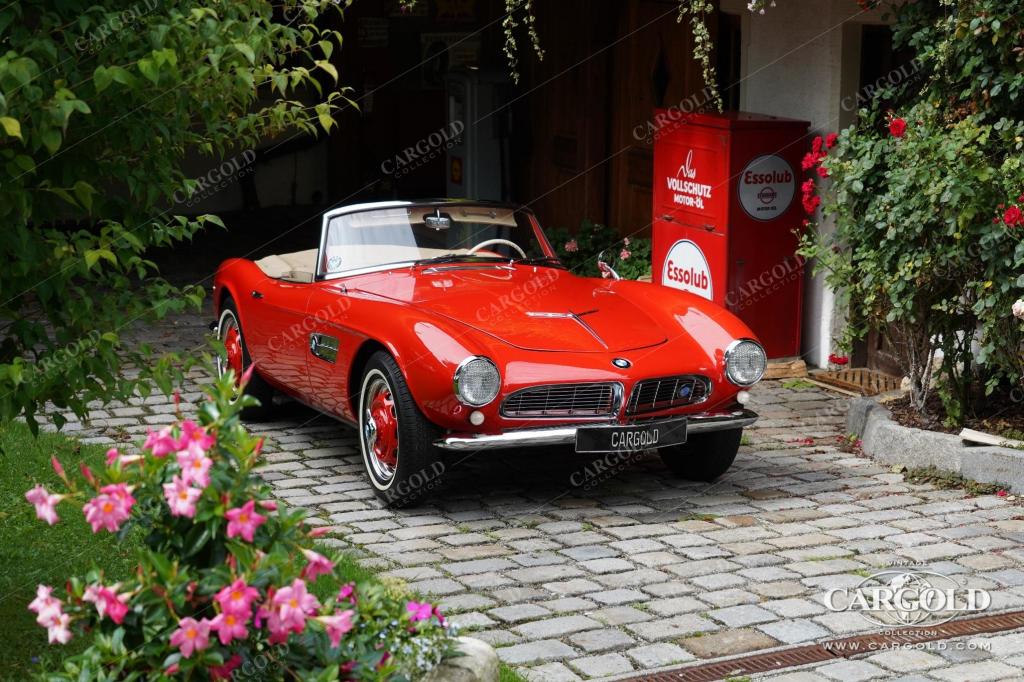 Cargold - BMW 507 Roadster Serie II - Hardtop, Matching, Rudge   - Bild 33