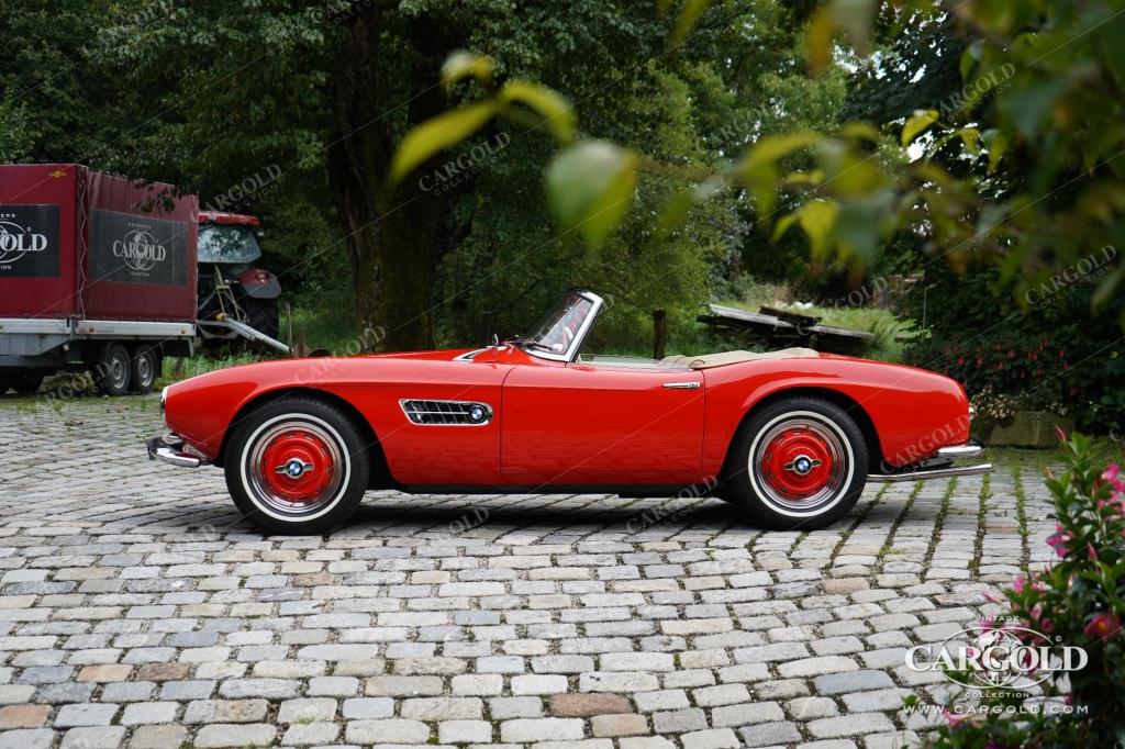 Cargold - BMW 507 Roadster Serie II - Hardtop, Matching, Rudge   - Bild 7