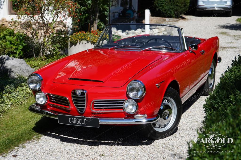 Cargold - Alfa Romeo 2600 Spider  - Vollrestauriert  / Schweizer EZ  - Bild 0