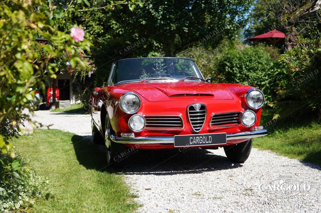 Cargold - Alfa Romeo 2600 Spider  - Vollrestauriert  / Schweizer EZ  - Bild 10