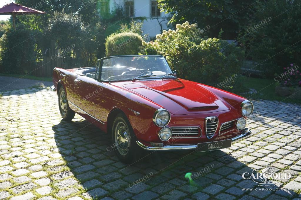 Cargold - Alfa Romeo 2600 Spider  - Vollrestauriert  / Schweizer EZ  - Bild 17