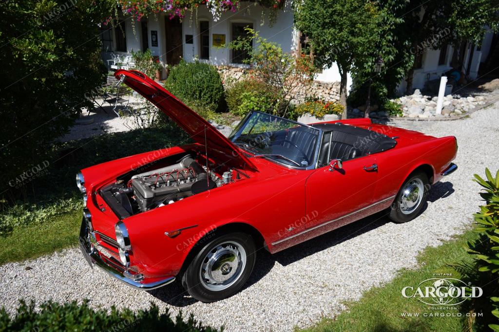 Cargold - Alfa Romeo 2600 Spider  - Vollrestauriert  / Schweizer EZ  - Bild 24