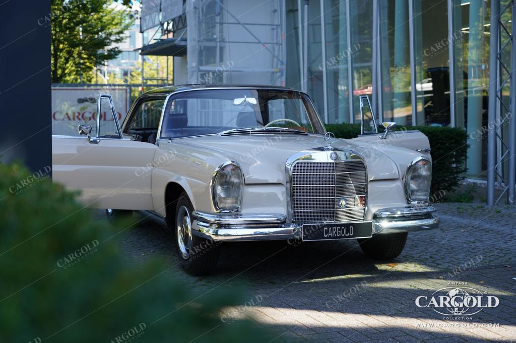 Cargold - Mercedes 220 SEb Coupe - Originalzustand / seltene Schalensitze  - Bild 15