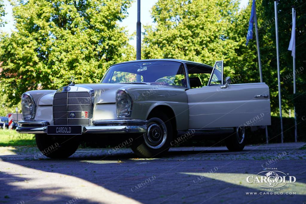 Cargold - Mercedes 220 SEb Coupe - Originalzustand / seltene Schalensitze  - Bild 16